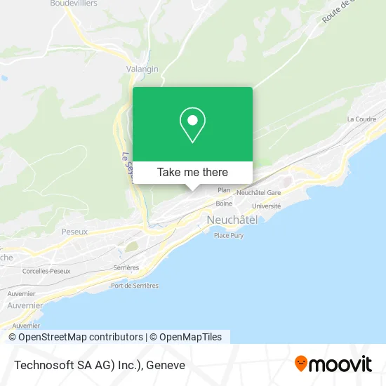 Technosoft SA AG) Inc.) map