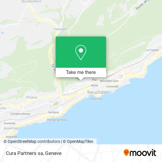 Cura Partners sa map