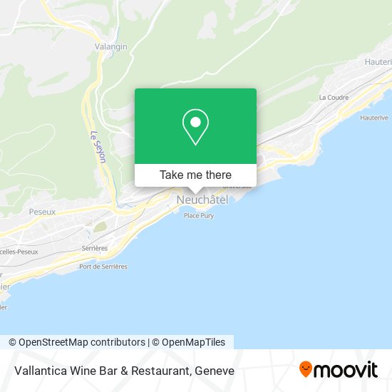 Vallantica Wine Bar & Restaurant map