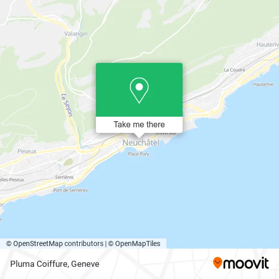 Pluma Coiffure map