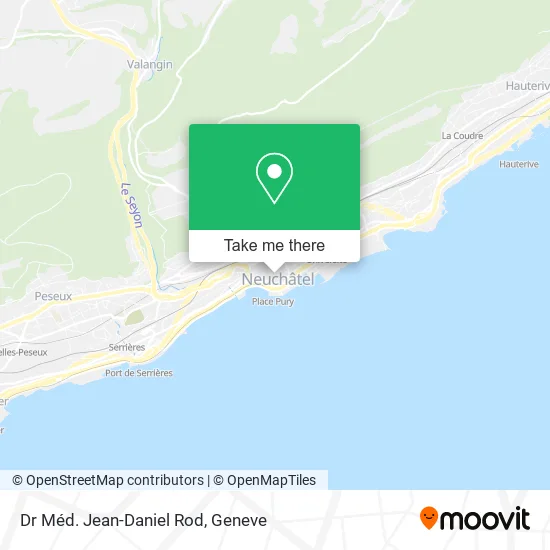 Dr Méd. Jean-Daniel Rod map