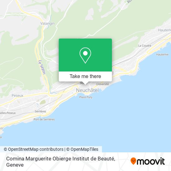 Comina Marguerite Obierge Institut de Beauté map