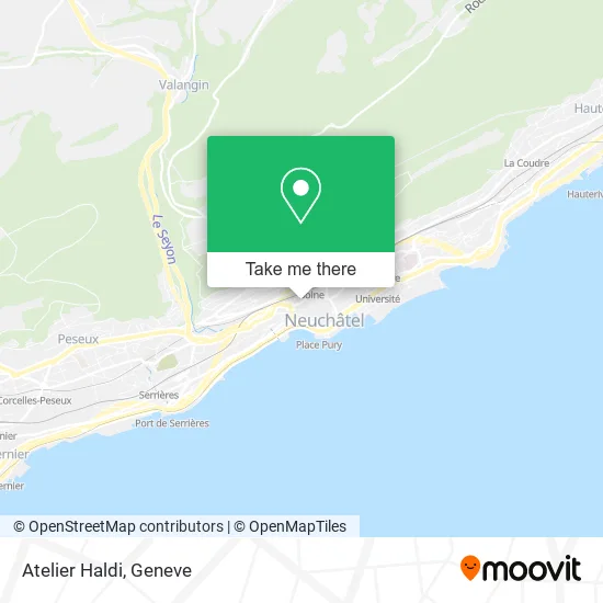Atelier Haldi map