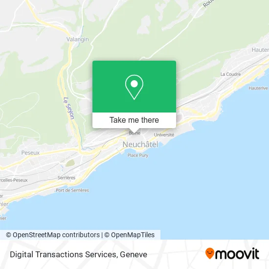 Digital Transactions Services map