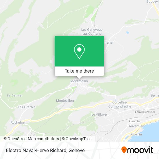 Electro Naval-Hervé Richard map