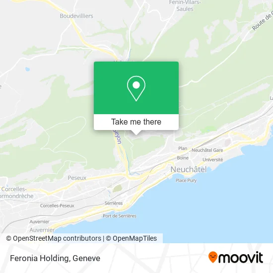 Feronia Holding map