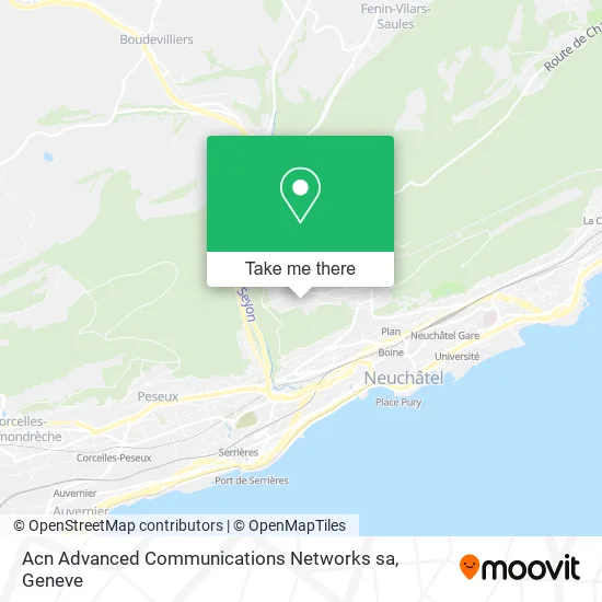 Acn Advanced Communications Networks sa map