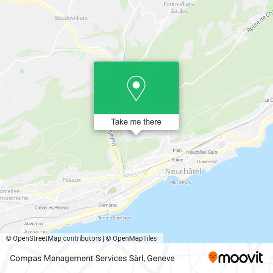 Compas Management Services Sàrl map