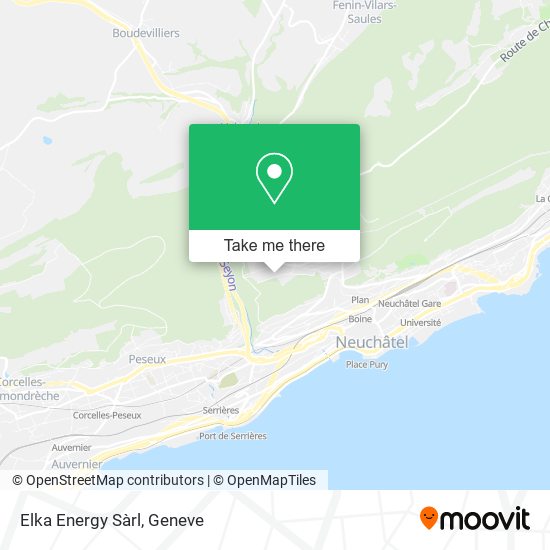 Elka Energy Sàrl map