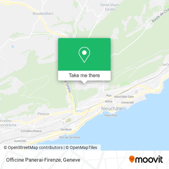 Officine Panerai-Firenze map
