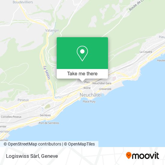 Logiswiss Sàrl map