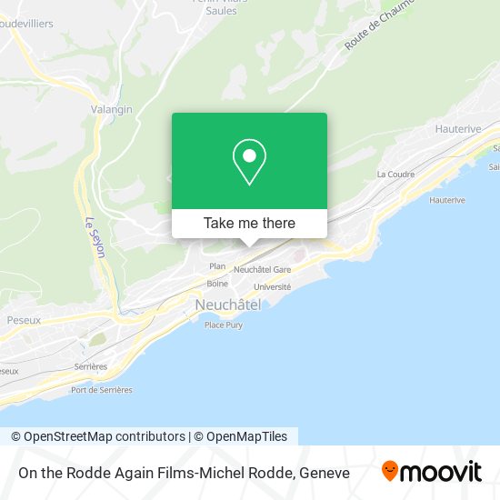 On the Rodde Again Films-Michel Rodde map