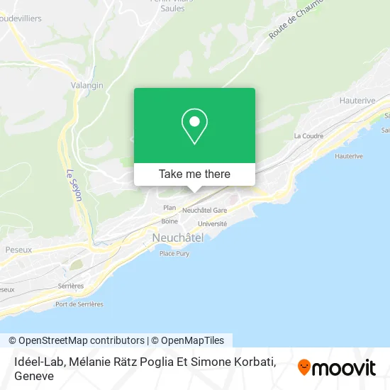 Idéel-Lab, Mélanie Rätz Poglia Et Simone Korbati map