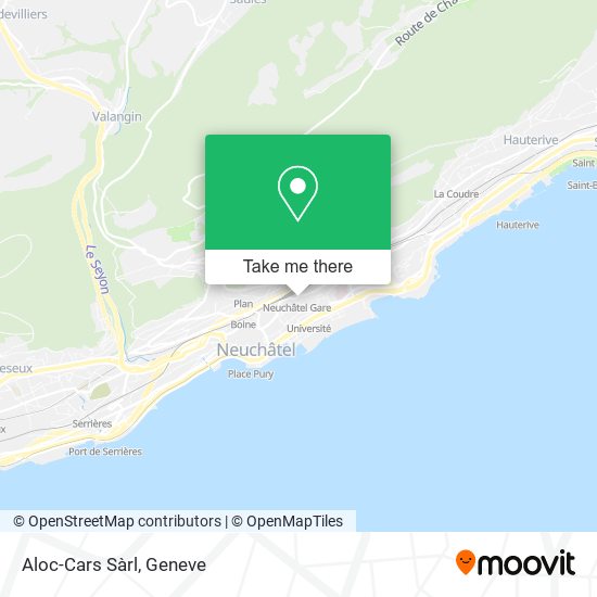 Aloc-Cars Sàrl map
