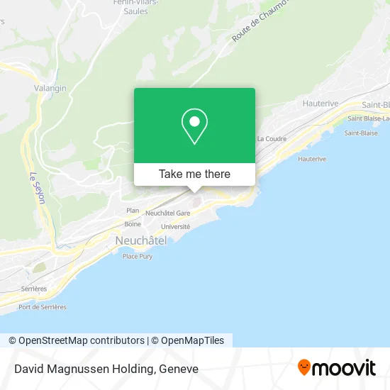 David Magnussen Holding map