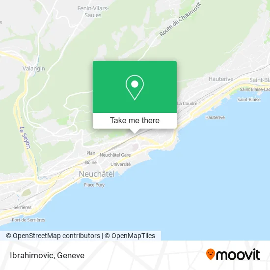 Ibrahimovic map