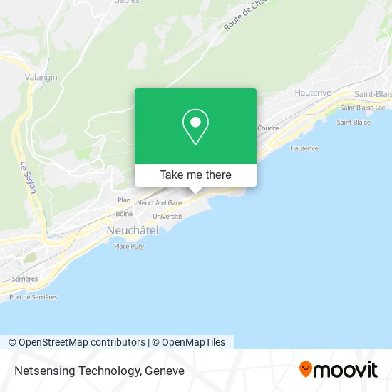 Netsensing Technology map