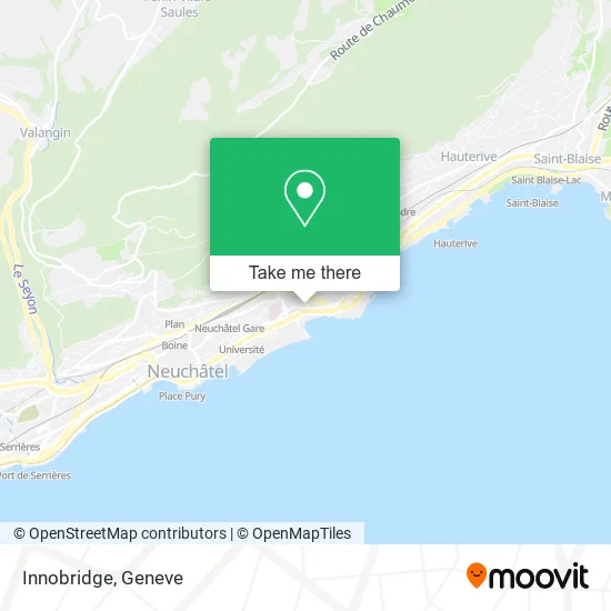 Innobridge map