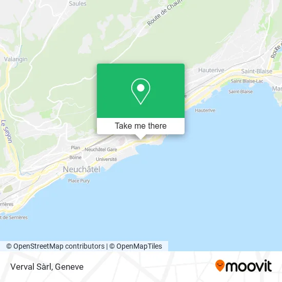 Verval Sàrl map