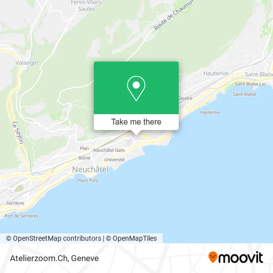 Atelierzoom.Ch map