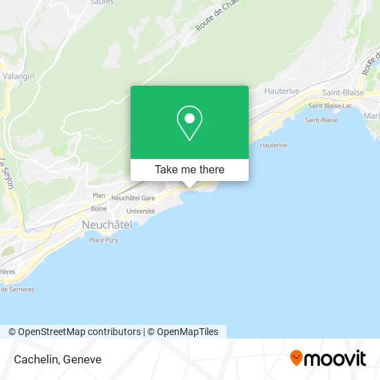 Cachelin map