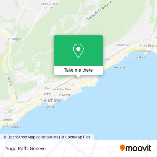 Yoga Path map