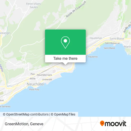 GreenMotion map