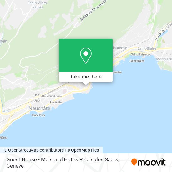 Guest House - Maison d'Hôtes Relais des Saars map