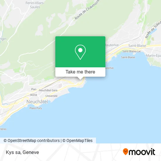 Kys sa map