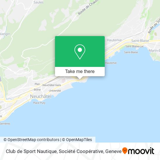Club de Sport Nautique, Société Coopérative map