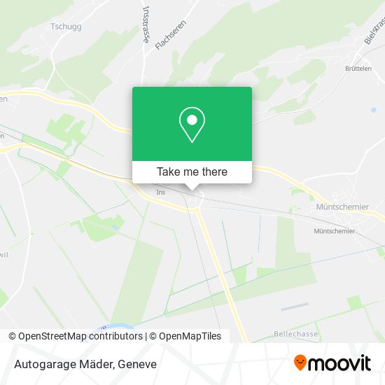 Autogarage Mäder map