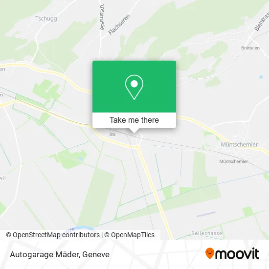 Autogarage Mäder map