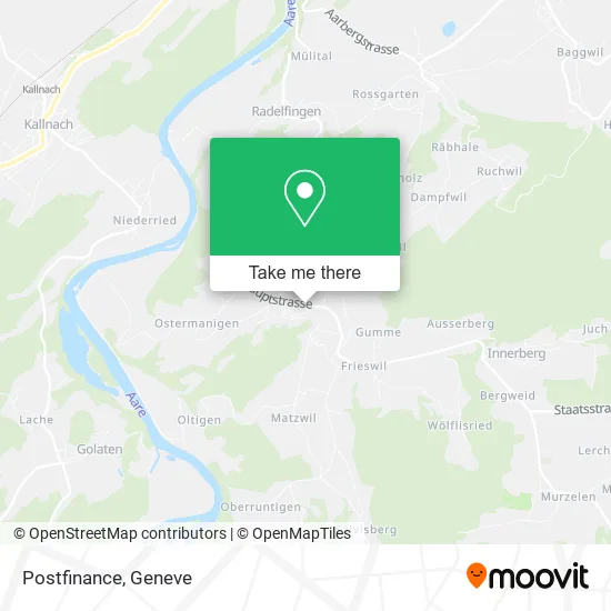 Postfinance map