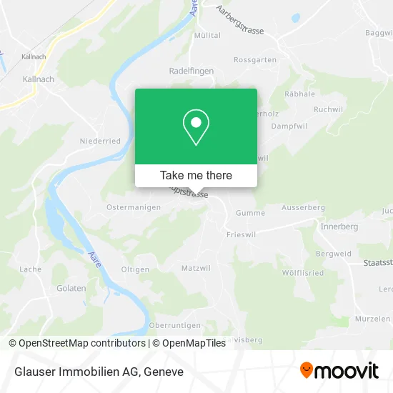 Glauser Immobilien AG map