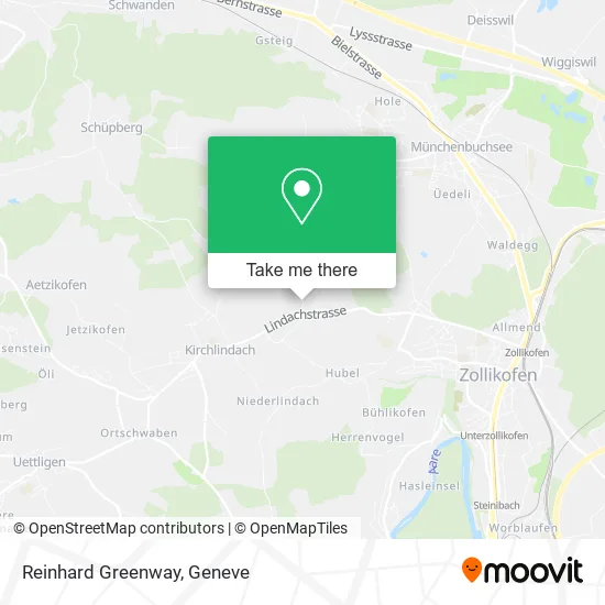 Reinhard Greenway map