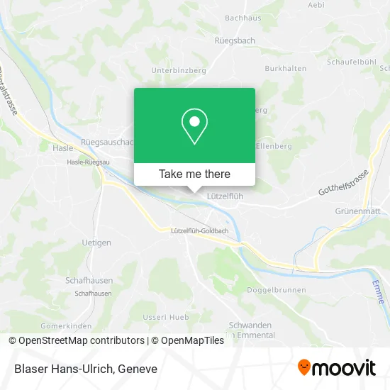 Blaser Hans-Ulrich map