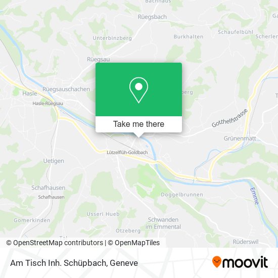 Am Tisch Inh. Schüpbach map