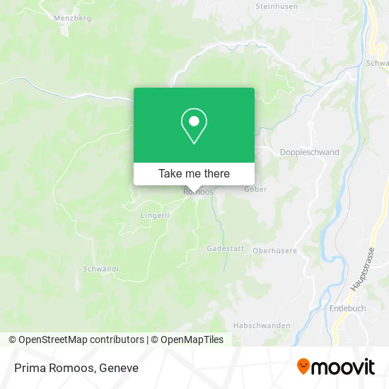 Prima Romoos map