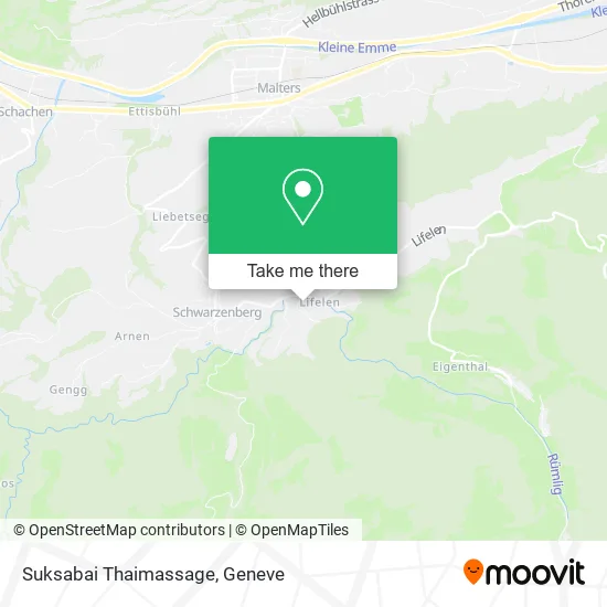Suksabai Thaimassage map