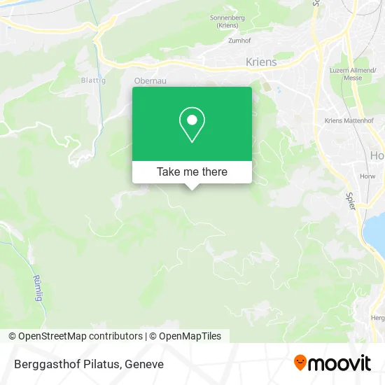 Berggasthof Pilatus map