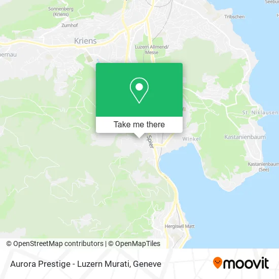 Aurora Prestige - Luzern Murati map