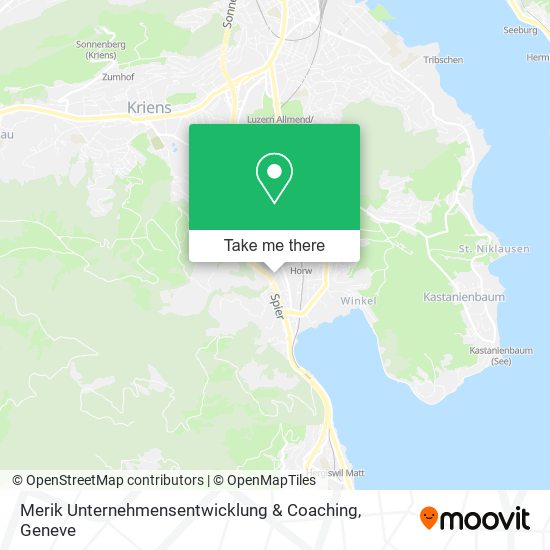 Merik Unternehmensentwicklung & Coaching map