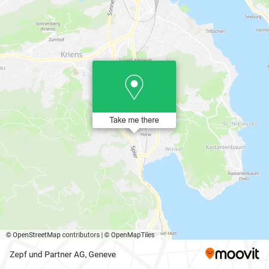 Zepf und Partner AG map