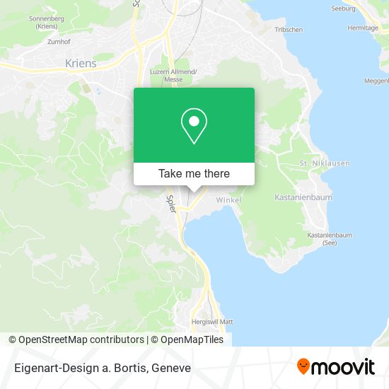 Eigenart-Design a. Bortis map