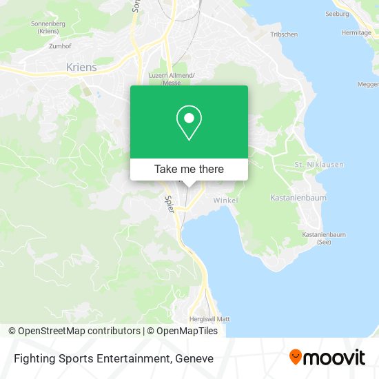 Fighting Sports Entertainment map