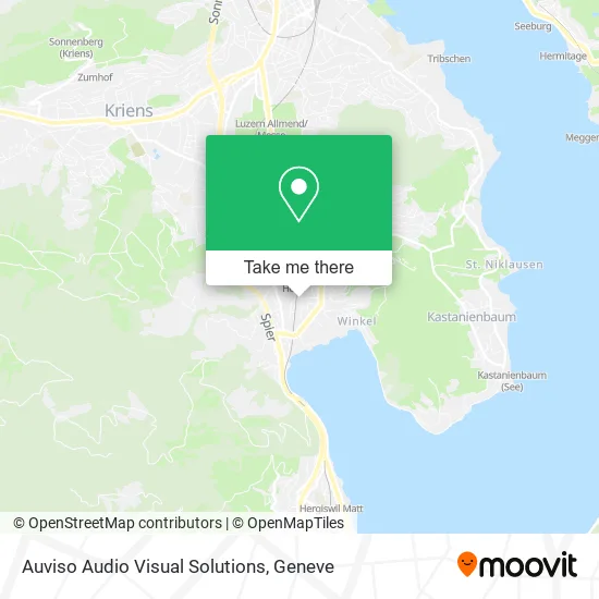 Auviso Audio Visual Solutions map