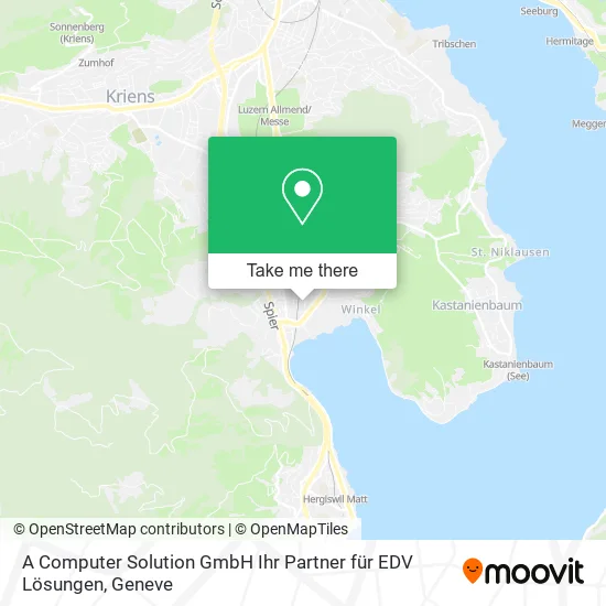 A Computer Solution GmbH Ihr Partner für EDV Lösungen map