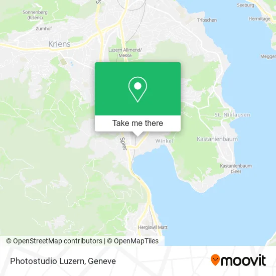 Photostudio Luzern map