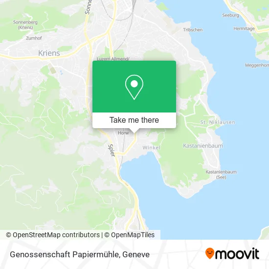 Genossenschaft Papiermühle map