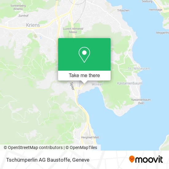 Tschümperlin AG Baustoffe map